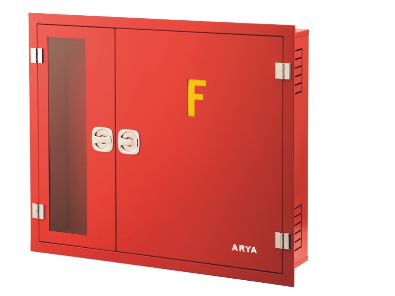 جعبه دوکابین افقی توکار